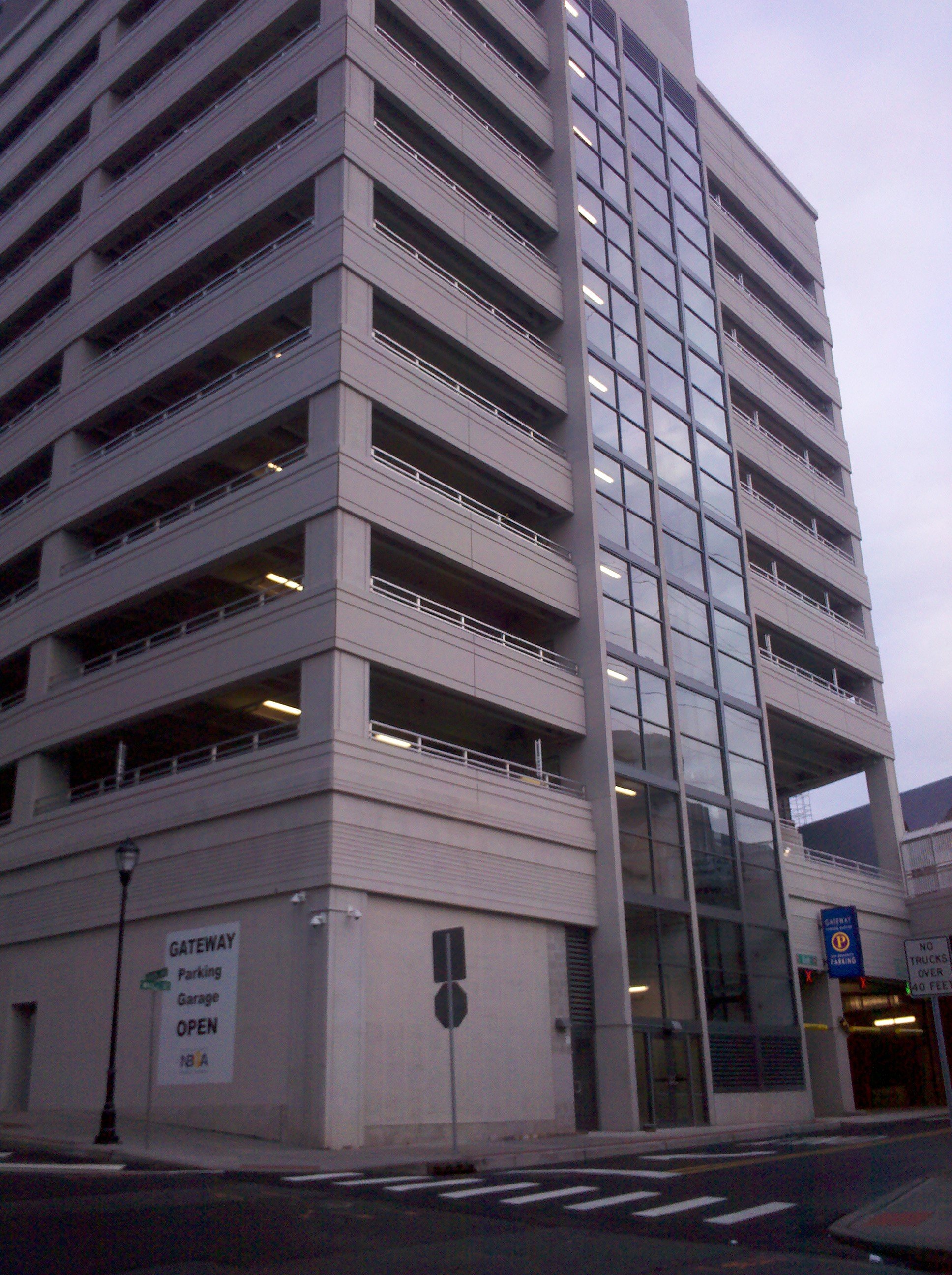 The NBPAs New "Gateway Center Parking Garage" Opened to The Public on November 15.